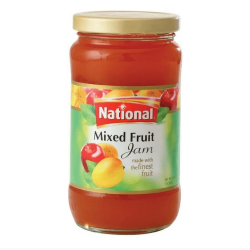 national mixed fruits jam