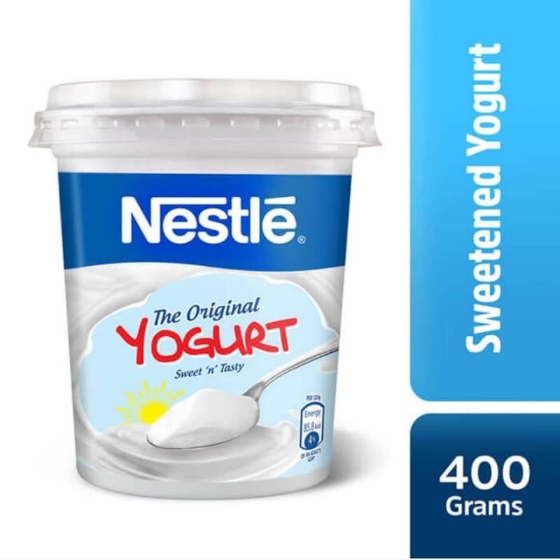 nestle original yogurt 400 gm
