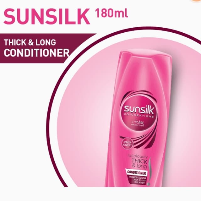 sunsilk thick & long conditioner 180 ml