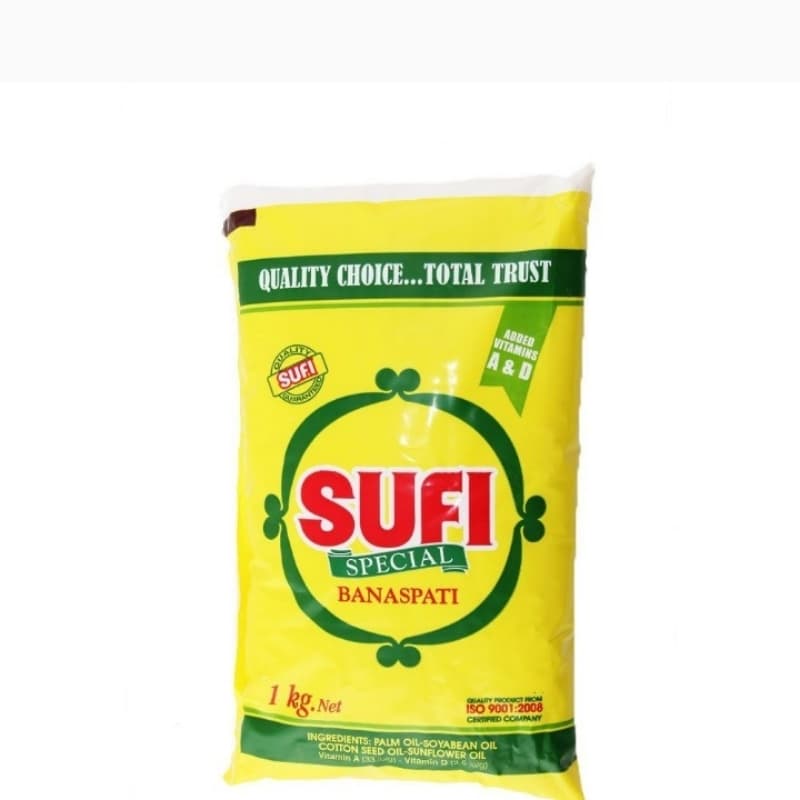sufi banaspati ghee pouch 1 kg