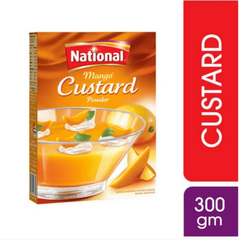 national custard 300 gm mango
