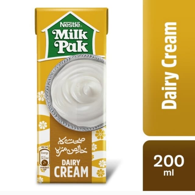 nestle milk pak creem 200 ml