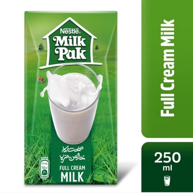 milk pak 250 ml