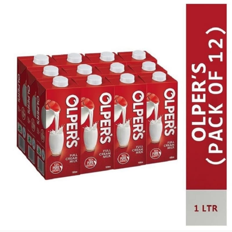 olpers 1 litr ×12 milk carton