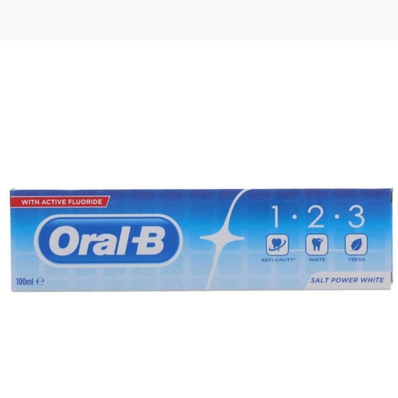 oral b salt power white 100 gm